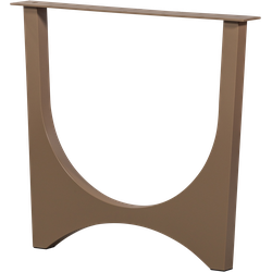 WOOOD Zaandam Design Tafelpoot - Metaal - Zand - 1 stuks - 72x79x10