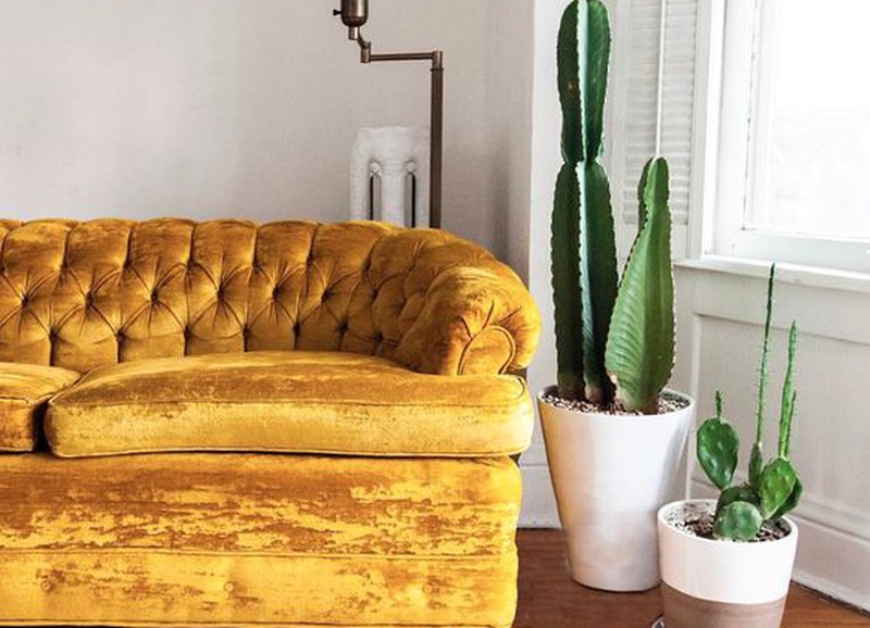 Color crush: gele accenten in je woonkamer