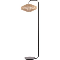 Light & Living - vloerlamp - Lyra - bruin - metaal - schemerlamp - E27 - 8054684