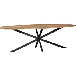 Starfurn Eettafel Elegance  200 cm | Deens ovaal