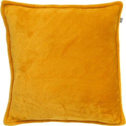 Dutch Decor CILLY - Sierkussen fleece 45x45 cm - Golden Glow - geel - Dutch Decor