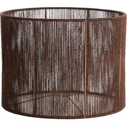 Light & Living - Lampenkap TOSSA - Ø40x30cm - Bruin