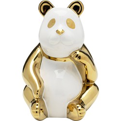 Decofiguur Panda Gold 19cm