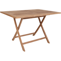 Jane inklapbare houten tuintafel - 120 x 80 cm