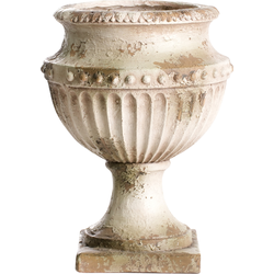 Beliani DESKATI - Plantenbak voor buiten-Beige-Magnesiumoxide