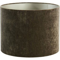 Light & Living - kap - Bayou - groen - textiel - Ø 40cm - E27 - 2240946