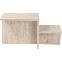 Salontafel 2 niveaus L80 cm - HARMONY