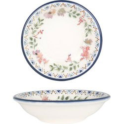 Bonna Serveerschaal - Spring - Porselein - 9 cm (50cc) - set van 2