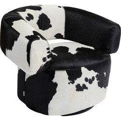 Kare Draaifauteuil Maye Cow