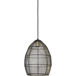 Light&living Hanglamp Ø23x31 cm MEYA zwart-goud