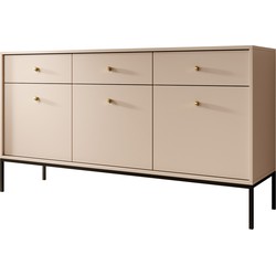 Meubella Dressoir Moreno - Beige - 154 cm