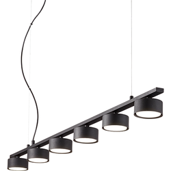Ideal Lux - Minor - Hanglamp - Metaal - GX53 - Zwart