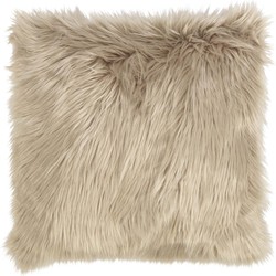 Dutch Decor MEES - Kussenhoes 45x45 cm - zand - beige - fluffy - superzacht - Dutch Decor