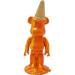 Decofiguur Gelato Bear Orange 40cm