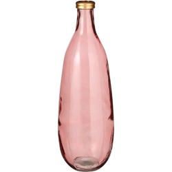 Mica Decorations Rodrigo Vaas - 25x25x75 cm - Glas - Roze