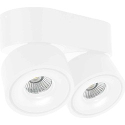 Mexlite - spot - Fez Black - wit - metaal - opbouwspot - LED - 2674W