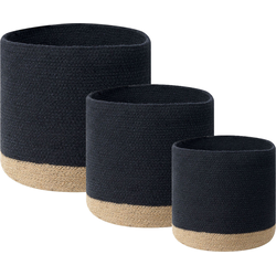 BASIMA - Manden set van 3 - Beige - Katoen