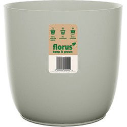 Pot flow d18 cm grijs