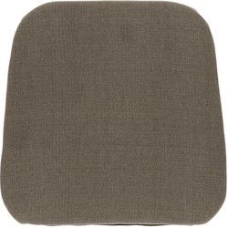 Unique Living - Wickerstoelkussen Elba outdoor Taupe -45x46x5cm