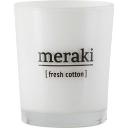 Meraki Geurkaars Fresh Cotton wit