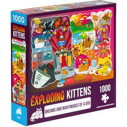 NL - Asmodee Exploding Kittens The Dreams and Nightmares of a Dog (1000) (U)