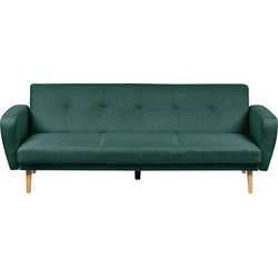 Beliani FLORLI - Driezitsbank-Groen-Polyester