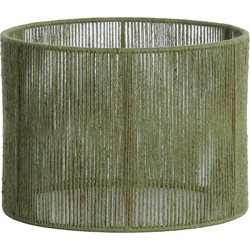 Light&living Kap cilinder 30-30-21 cm TOSSA jute groen