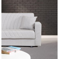 Springcrest® Sofabed Venezia - Licht Grijs - 214x83x80 cm