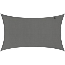 Kopu® Schaduwdoek Rechthoek 2x3 m Waterdicht - Zonnedoek - Grijs