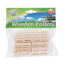 Houten pallets set van 8 stuks - Van Manen