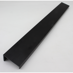 Profielgreep Robin - zwart - 320 mm - Industrieel - Deurgrepenwinkel.nl