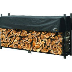 ShelterLogic® - Houtopslagrek XL met Hoes SL90381 - Brandhoutrek 36x239x119 cm