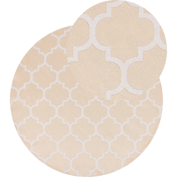 Beliani MOSORE - Buiten tapijt-Beige-Polypropyleen