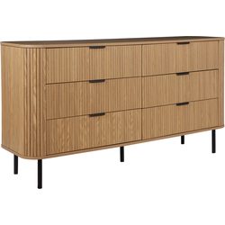 Beliani BRADLEY - Commode-Lichte houtkleur-MDF