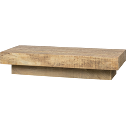 Basiclabel Balk Salontafel - Hout - Naturel - 30x150x60