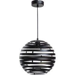Furntastik Lazise Hanglamp, 30 cm, zwart