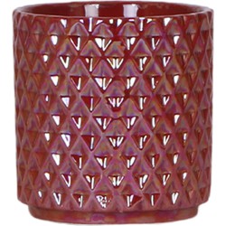 Kolibri Home | Diamond pearl sierpot - Red - Ø9cm