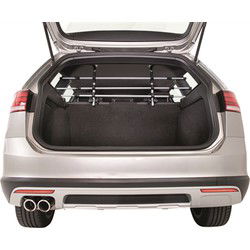 TRIXIE HONDENREK AUTO ZILVER / ZWART 96-163X75-110 CM