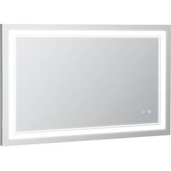 4goodz Badkamerspiegel met LED Verlichting 100x60 cm - 834-389V90
