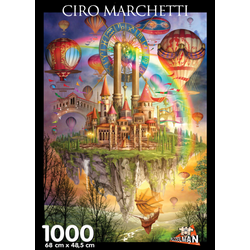 Puzzelman Puzzelman Tarotstad - Ciro Marchetti (1000)