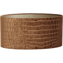 Light&living Kap ovaal recht smal 45-21-22 cm PRAYA bruin