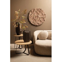 PTMD Wandpaneel Rafet - 80x2x80 cm - Cement - Grijs