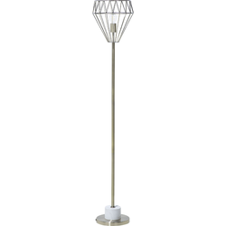 Beliani MOONI - Staande lamp-Messing-Metaal