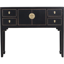 Fine Asianliving Chinese Sidetable Onyx Zwart - Orientique Collectie