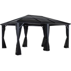 Sojag Aluminium paviljoen Meridien - met klamboe 365x485x270 cm