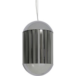 Light & Living - Hanglamp Grayson - 24x24x45 - Zilver