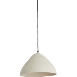 Light&living Hanglamp Ø32x20 cm ELIMO mat crème