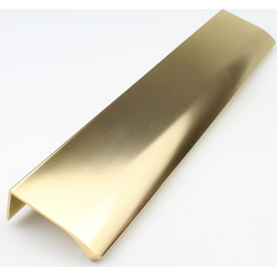 Profielgreep Christien - messing - 160 mm - Industrieel - Handgreep - Kastgreep - Ladegreep