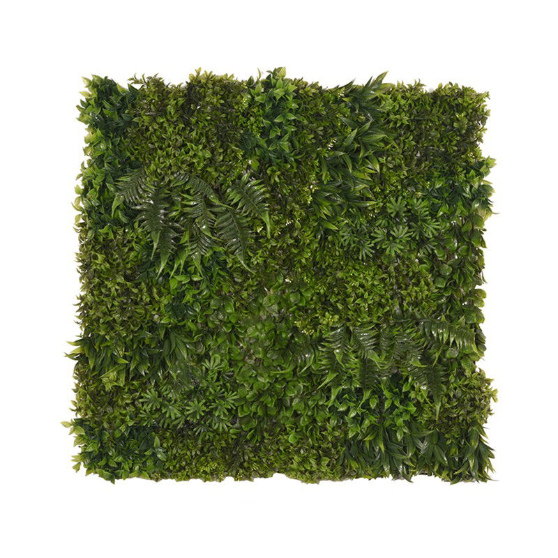 Kunstplant Wandpaneel 80x10x80 cm - 