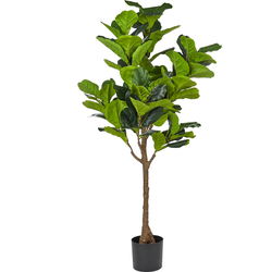 Beliani FIG TREE - Kunstplant-Groen-Synthetisch materiaal